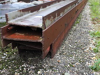 Drie i-balken 330 x 160 mm. 12 mm dik en lengte 11 meter. let op: inclusief de 3 l-profielen. - afbeelding 3 van  3