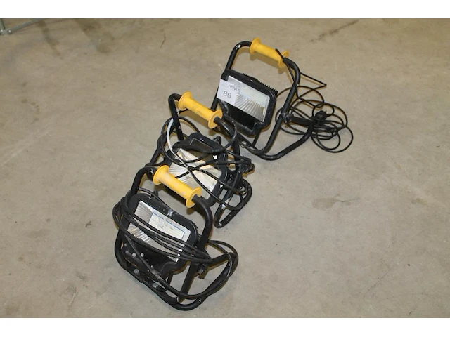 Drie led-bouwlampen vetec 50 w 400 lumen. - afbeelding 1 van  3