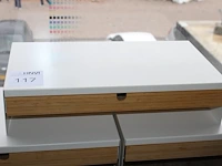 Drie monitorverhogers met lade ikea. - afbeelding 2 van  2