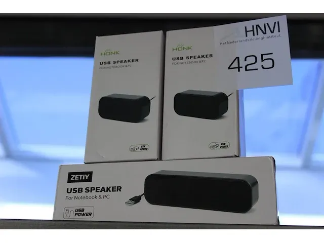 Drie pc-speakers honk en zti. - afbeelding 1 van  2