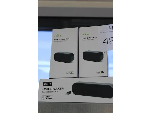 Drie pc-speakers honk en zti. - afbeelding 2 van  2