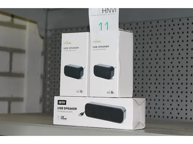 Drie pc-speakers honk en zti - afbeelding 1 van  2