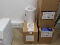 Drie rollen fotopapier (luster afwerking) formaat 203mm breed en 65 meter lang. - afbeelding 1 van  2