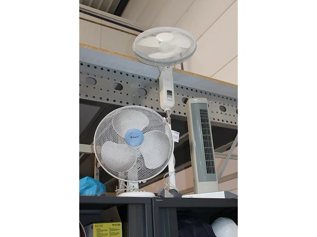 Drie ventilatoren op kast. - afbeelding 2 van  2