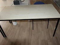 Drie werktafels afm. 160 x 80 x 74 cm - afbeelding 3 van  3