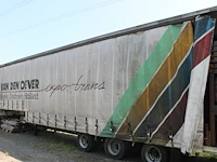 Drieassige trailer netam-fruehauf oncz36-324a met inrichting "open wagen met vast dak", afstand hartkoppeli... - afbeelding 1 van  4