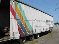 Drieassige trailer netam-fruehauf oncz36-324a met inrichting "open wagen met vast dak", afstand hartkoppeli... - afbeelding 2 van  3
