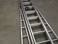 Driedelige aluminium ladder lsc met 3 x 12 treden - afbeelding 3 van  3