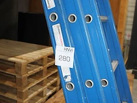 Driedelige aluminium ladder skyworks. 3x12 treden. - afbeelding 3 van  3
