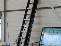 Driedelige ladder altrex zr3099 mounter met 3 x 14 treden en maximale hoogte 935 cm. - afbeelding 3 van  6