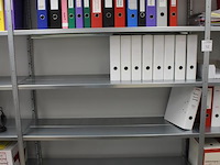 Driedelige magazijnstelling. afmeting 365 x 42 x 200 cm. - afbeelding 3 van  5