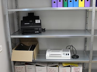 Driedelige magazijnstelling. afmeting 365 x 42 x 200 cm. - afbeelding 4 van  5