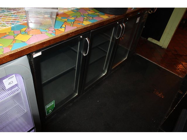 Driedeurs koeling gamko e3/222gmucs84. afmeting 200 x 60 x 87 cm. - afbeelding 1 van  2