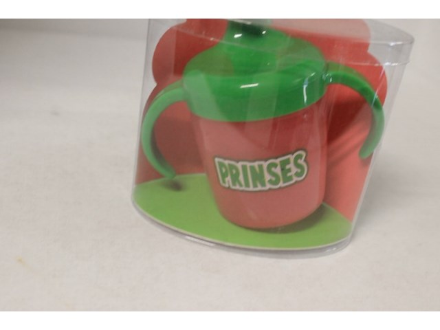 Drink beker prinses / stoer 6 x ds 65 - afbeelding 2 van  5