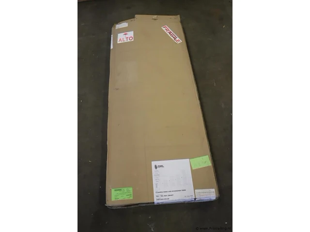 Drl handdoekradiator | model ecodesign | kleur mat zwart | 500x1190 | 700w | nieuw in doos - afbeelding 2 van  3