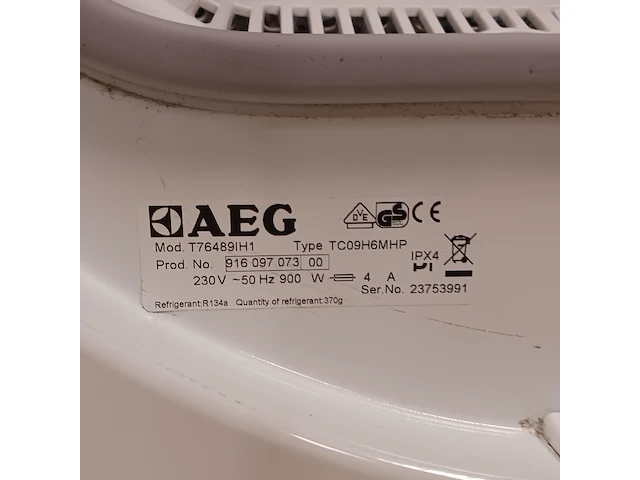 Droger, aeg, t76489ih1 - afbeelding 9 van  9