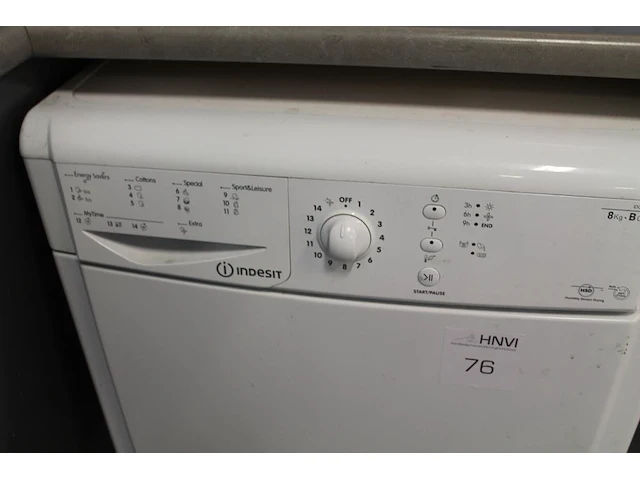 Droger indesit idcl g5b h 8 kg. - afbeelding 3 van  4