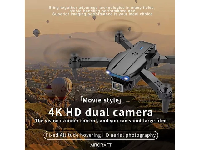 Drone 4k dual camera - afbeelding 2 van  5