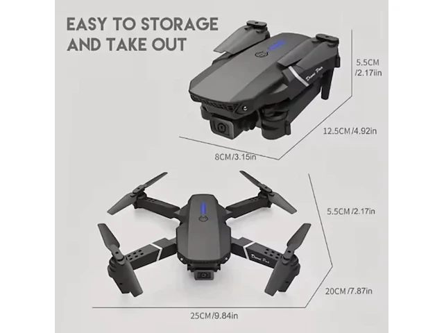 Drone 4k professinal - afbeelding 4 van  5
