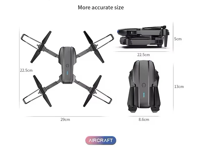 Drone 4k professionel 5g wifi fpv quadcopter drone , 2025 - afbeelding 2 van  4