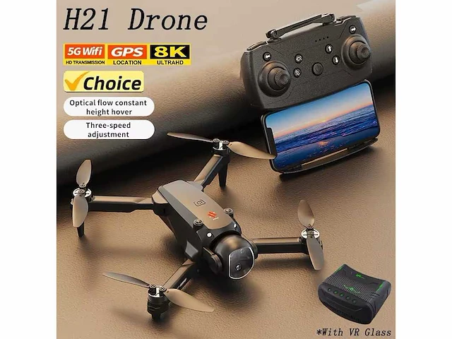 Drone 8k wifi gps hd dual camera (5x) - afbeelding 5 van  8