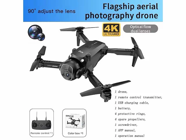 Drone 8k wifi gps hd dual camera - afbeelding 3 van  8