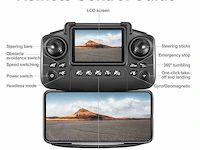 Drone max - 4k camera drone - controller met scherm - afbeelding 4 van  11