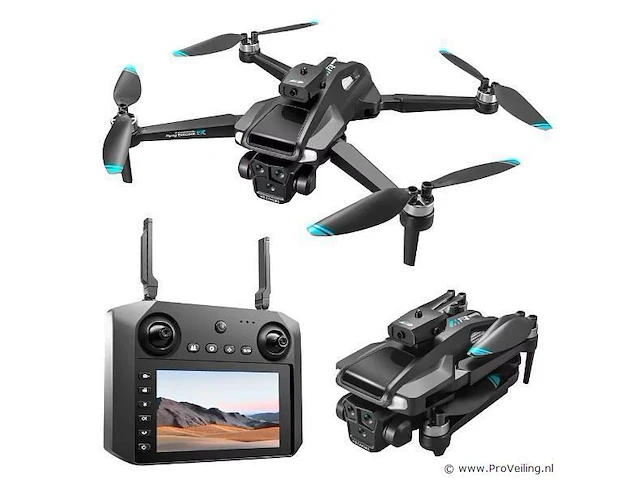 Drone met 4k camera & 6k optical zoom met groot scherm controller - afbeelding 1 van  5