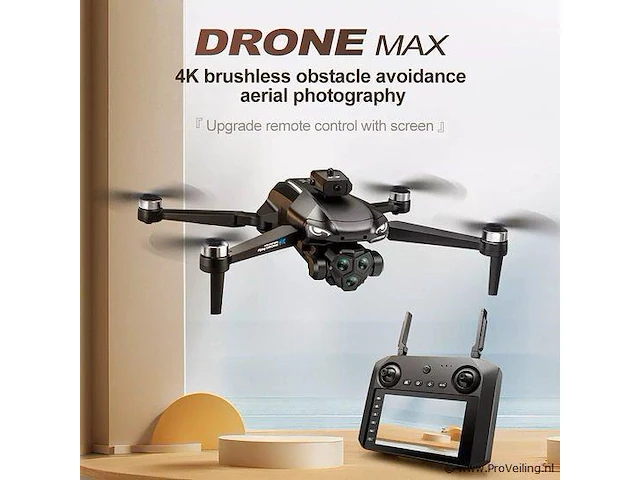 Drone met big screen controller - hd camera 4k - 6k optical flow positioning - obstacle avoidance - afbeelding 4 van  8