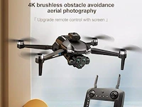 Drone met big screen controller - hd camera 4k - 6k optical flow positioning - obstacle avoidance - afbeelding 4 van  8
