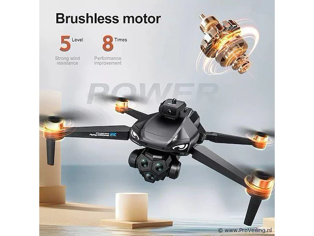 Drone met big screen controller - hd camera 4k - 8k optical flow positioning - obstacle avoidance - afbeelding 3 van  19