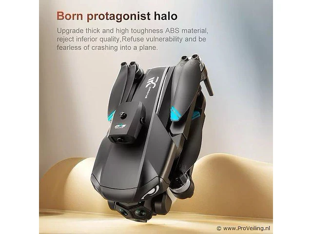 Drone met big screen controller - hd camera 4k - 8k optical flow positioning - obstacle avoidance - afbeelding 7 van  19