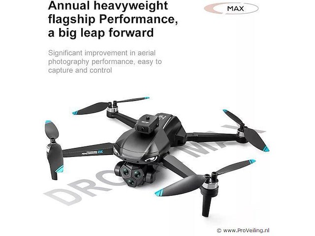 Drone met big screen controller - hd camera 4k - 8k optical flow positioning - obstacle avoidance - afbeelding 6 van  8