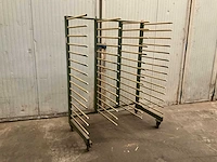 Droogwagen / platenwagen v.v. 14 niveaus 150x76x190cm (2x) - afbeelding 1 van  3