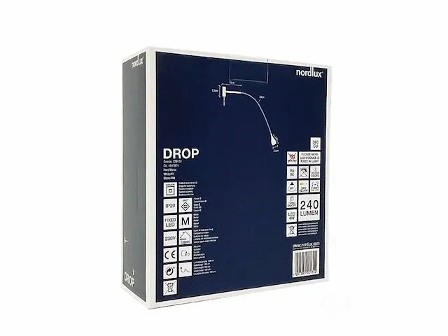 Drop wandlamp - led - afbeelding 3 van  4