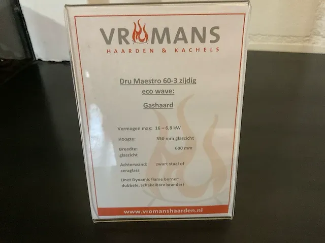 Dru maestro 60-3 zijdig sfeerhaard - afbeelding 4 van  4
