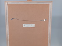 Drukwerk in lijst, f. lensvelt, triage de l'artiste 2/50, 1966 - afbeelding 8 van  9