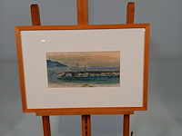 Drukwerk in lijst, j. sluis, guevenica joegoslavie, 1960 - afbeelding 1 van  9