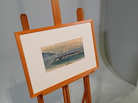 Drukwerk in lijst, j. sluis, guevenica joegoslavie, 1960 - afbeelding 2 van  9