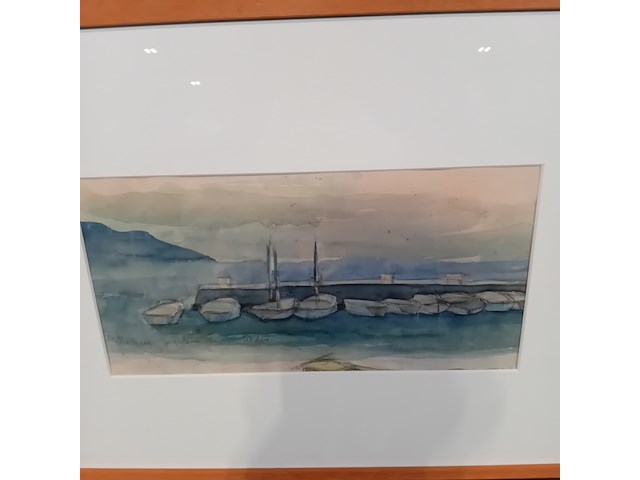 Drukwerk in lijst, j. sluis, guevenica joegoslavie, 1960 - afbeelding 4 van  9