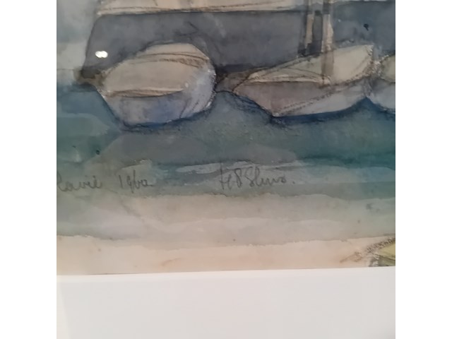 Drukwerk in lijst, j. sluis, guevenica joegoslavie, 1960 - afbeelding 6 van  9