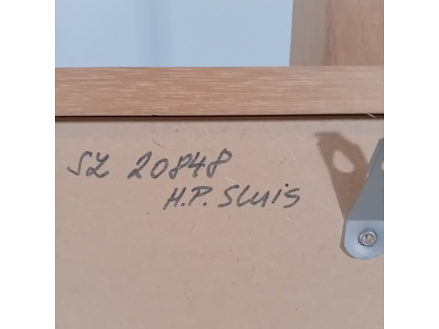 Drukwerk in lijst, j. sluis, guevenica joegoslavie, 1960 - afbeelding 9 van  9