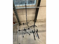 Drumstandaards (3x) - afbeelding 2 van  2