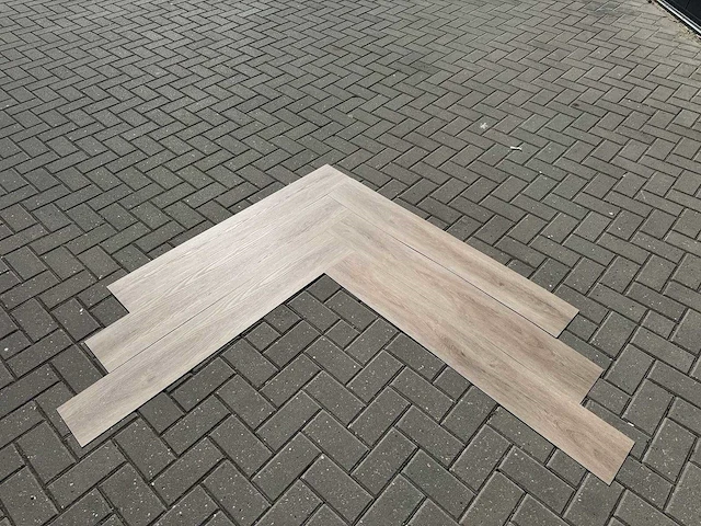 Dryback eiken beige 50m2 pvc-vloer - afbeelding 2 van  3