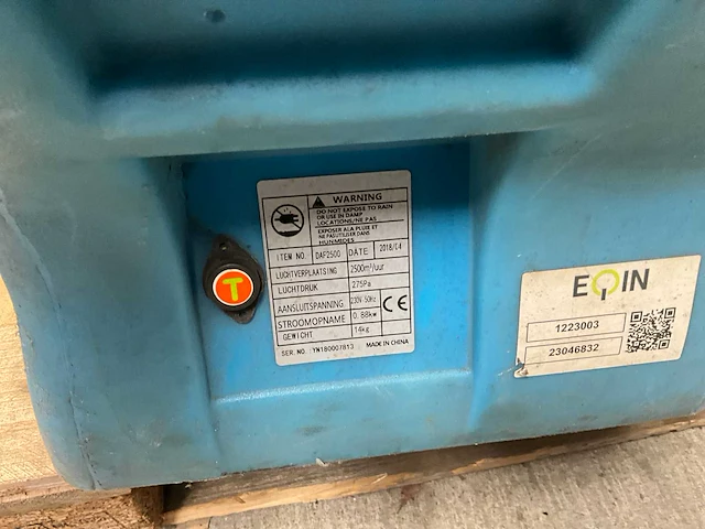 Dryfast daf2500 axiaal ventilator - afbeelding 4 van  4