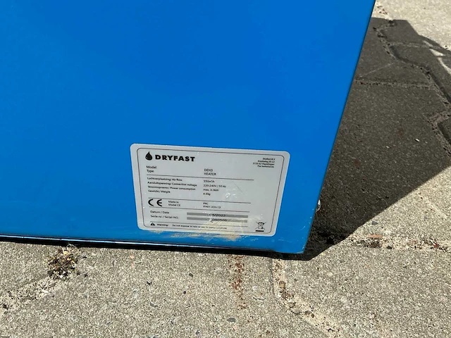 Dryfast deh3 heater - afbeelding 3 van  3