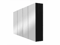 Ds deluxe spiegelkast black oak 140cm - afbeelding 1 van  7