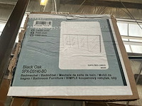 Ds deluxe spiegelkast black oak 140cm - afbeelding 7 van  7