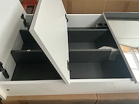 Ds deluxe spiegelkast painted matt white 140cm - afbeelding 4 van  7