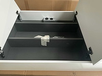 Ds deluxe spiegelkast painted matt white 140cm - afbeelding 5 van  7